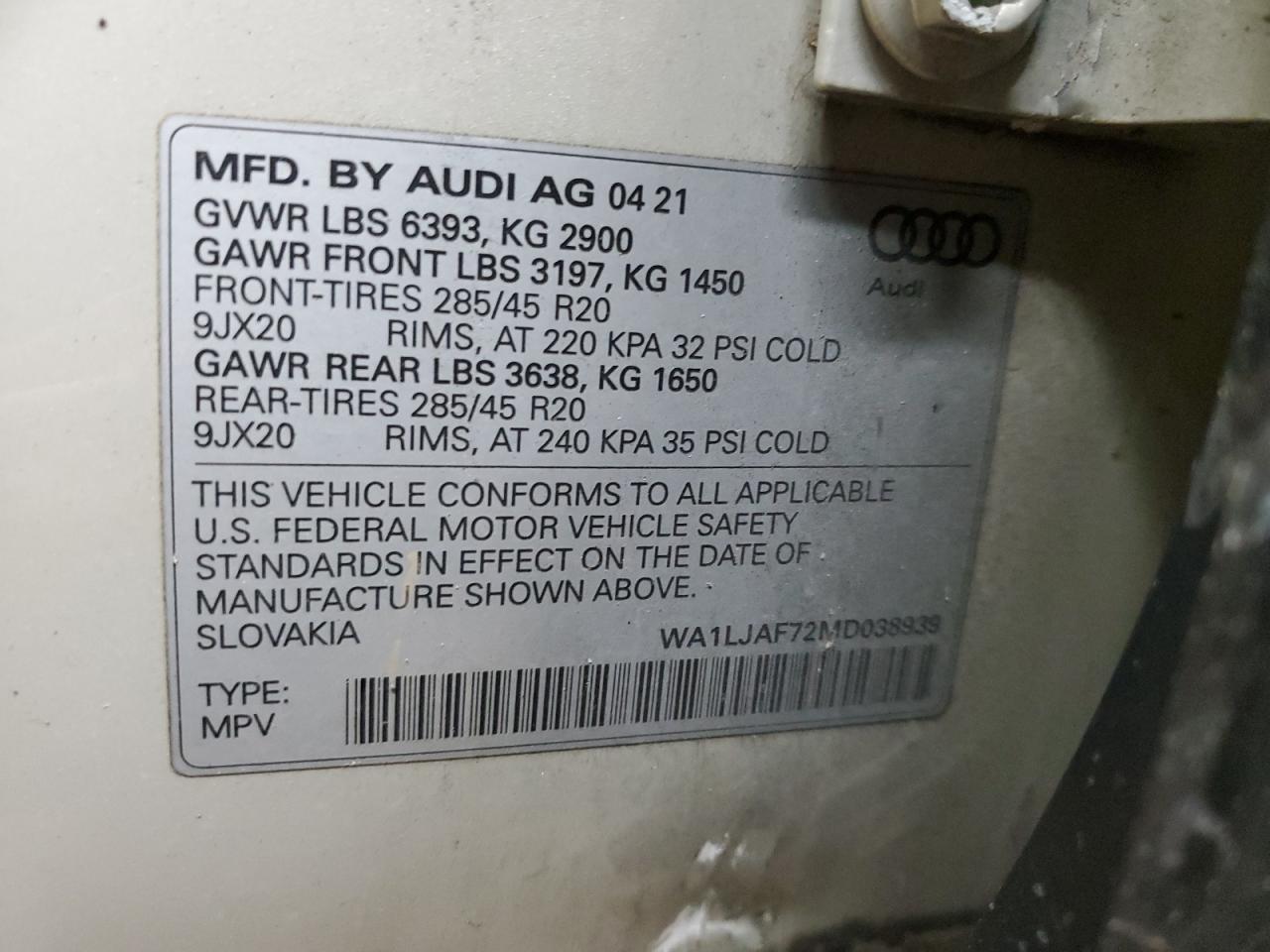 2021 Audi Q7 - Image 13