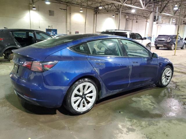  TESLA MODEL 3 2022 Blue