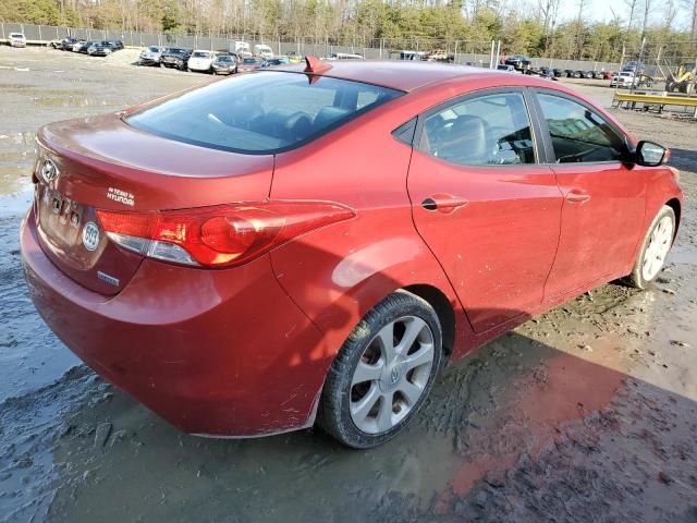  HYUNDAI ELANTRA 2012 Red