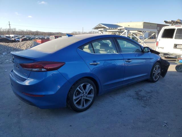 Sedans HYUNDAI ELANTRA 2017 Blue