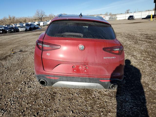  ALFA ROMEO STELVIO 2018 Red