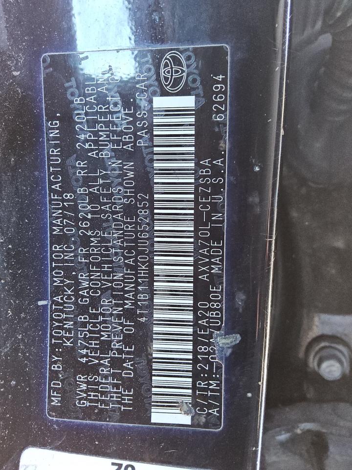2018 Toyota Camry - Image 12