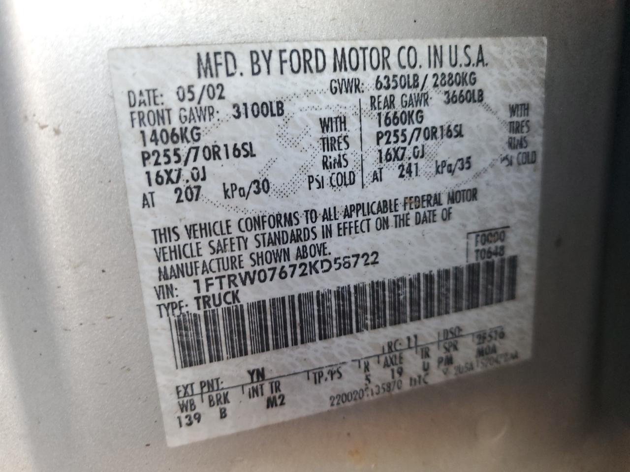 2002 Ford F-150 - Image 12