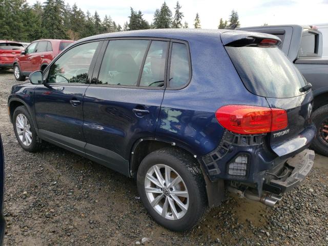  VOLKSWAGEN TIGUAN 2014 Blue