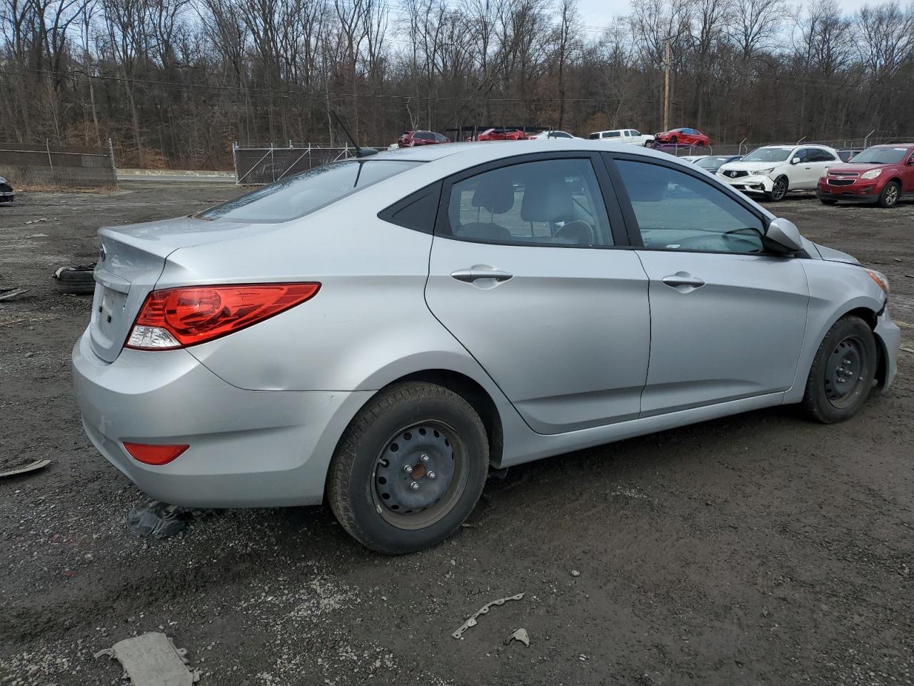 VIN KMHCT4AE2EU590588 2014 HYUNDAI ACCENT no.3