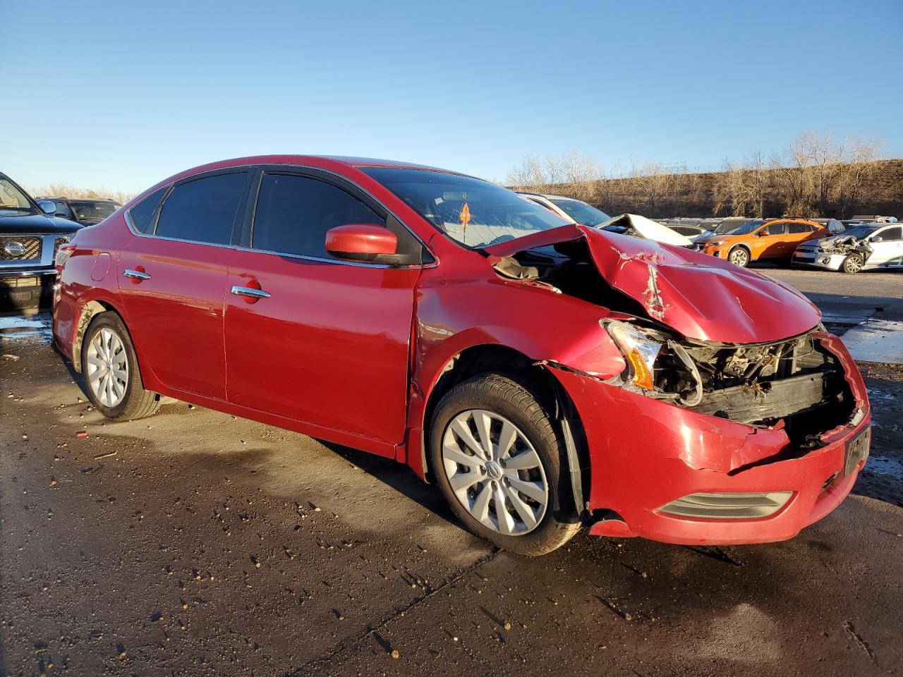 VIN 3N1AB7AP6DL619992 2013 NISSAN SENTRA no.4