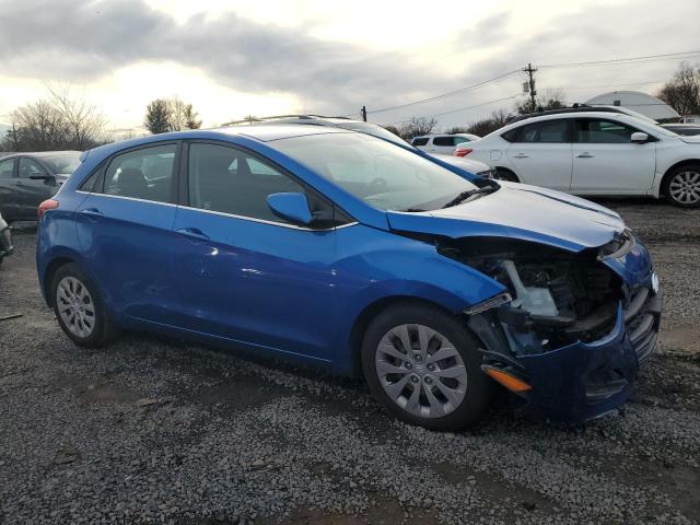 Hatchbacks HYUNDAI ELANTRA 2017 Blue