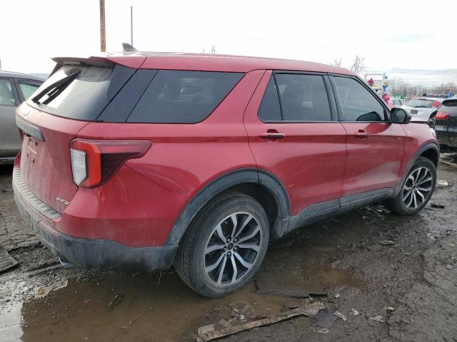  FORD EXPLORER 2022 Красный