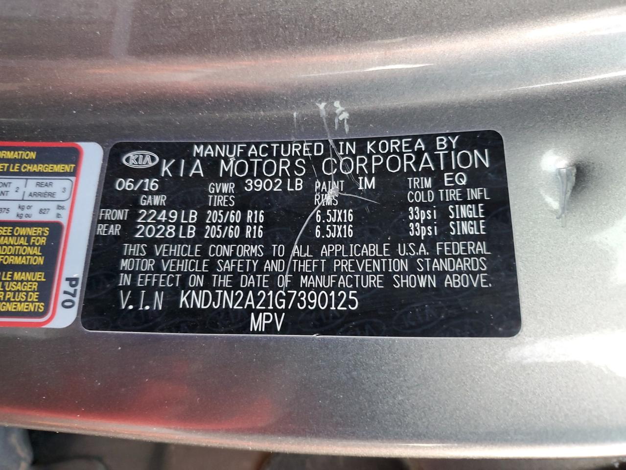 2016 Kia Soul - Image 14