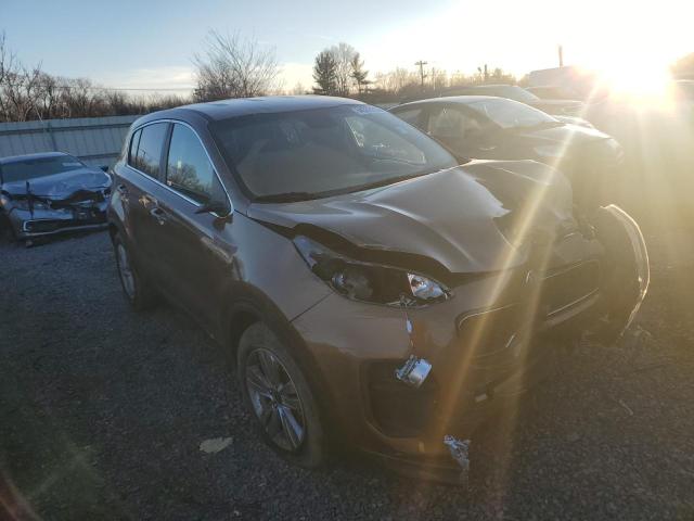  KIA SPORTAGE 2017 Оранжевый