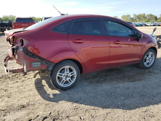  FORD FIESTA 2017 Burgundy