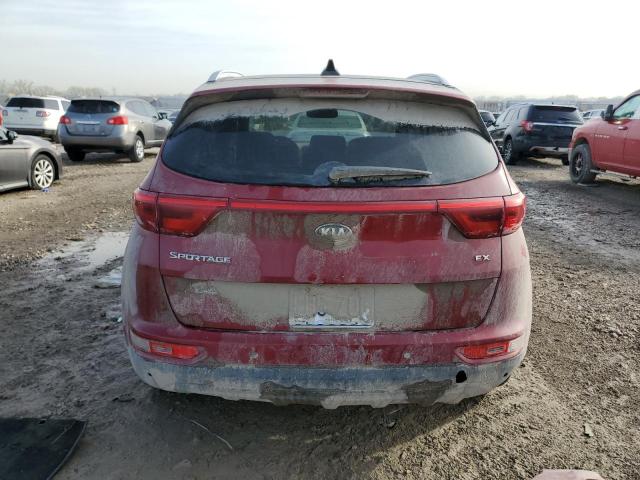 Parquets KIA SPORTAGE 2017 Czerwony