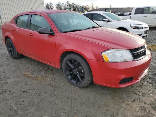  DODGE AVENGER 2014 Red