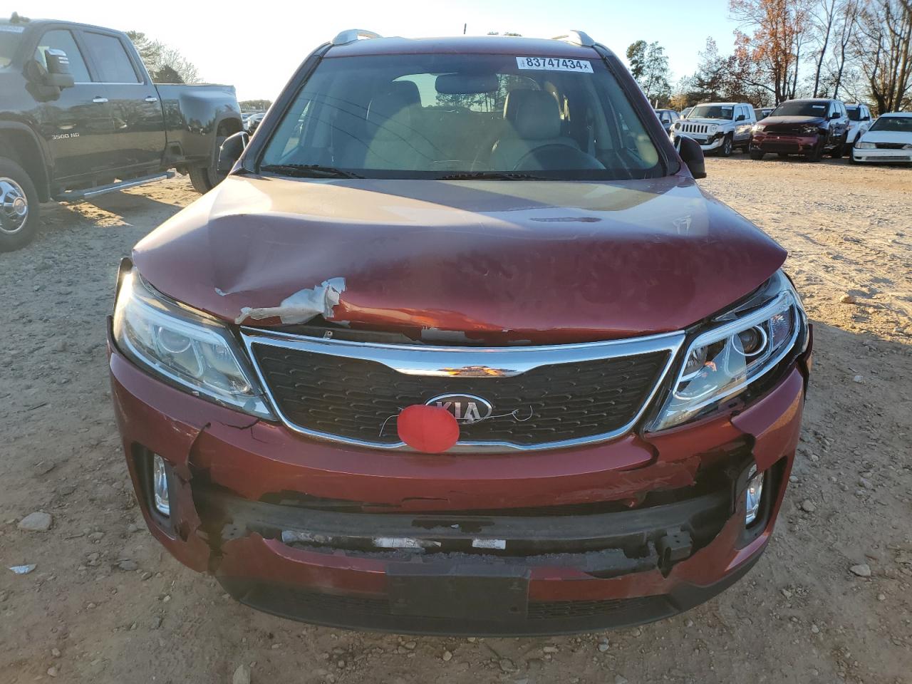 VIN 5XYKT4A62EG481221 2014 KIA SORENTO no.5