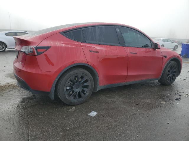  TESLA MODEL Y 2021 Czerwony