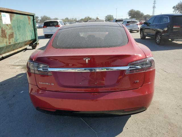  TESLA MODEL S 2016 Червоний