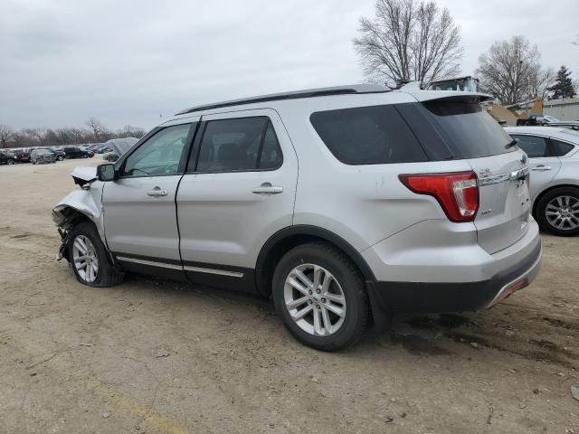  FORD EXPLORER 2017 Silver