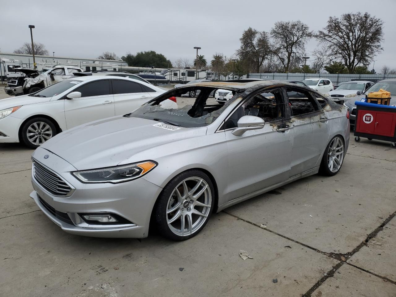 VIN 3FA6P0RU3HR286424 2017 FORD FUSION no.1