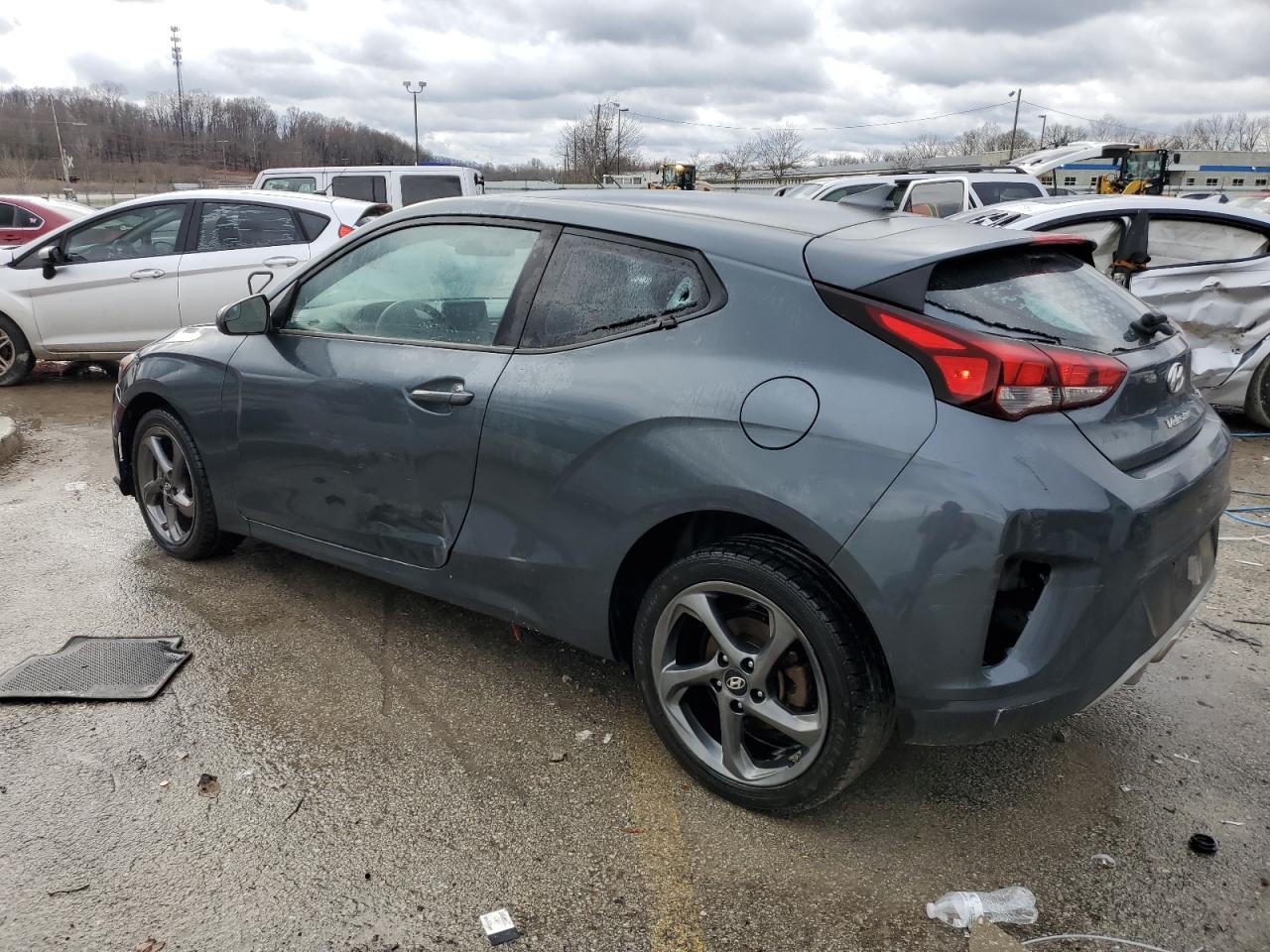 2019 Hyundai Veloster Base VIN: KMHTG6AF4KU011847 Lot: 84816564