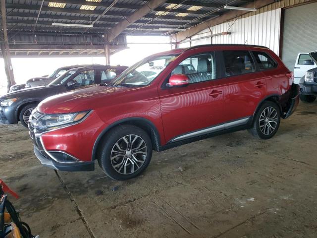  MITSUBISHI OUTLANDER 2016 Czerwony