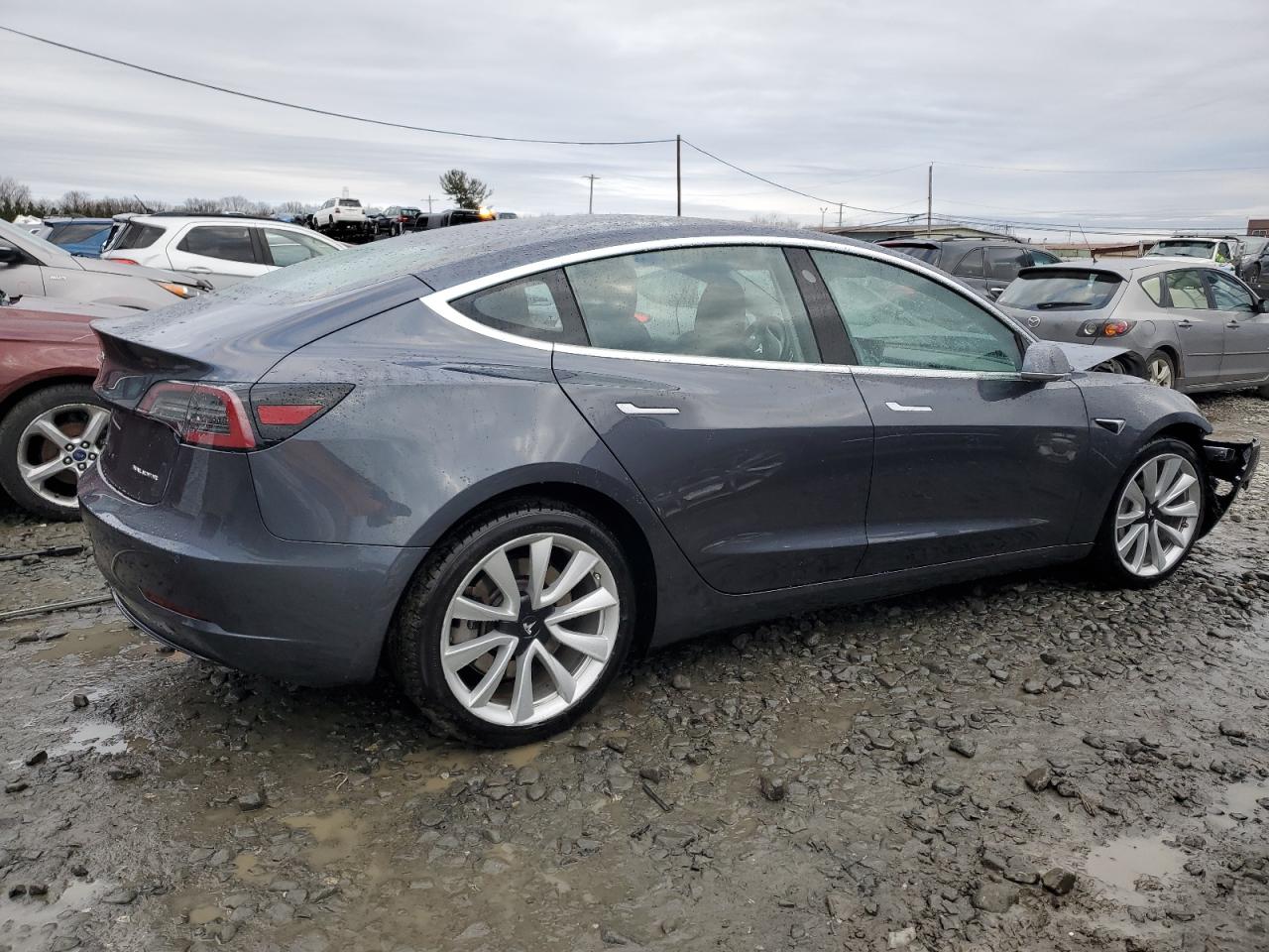 VIN 5YJ3E1EB4JF115802 2018 TESLA MODEL 3 no.3