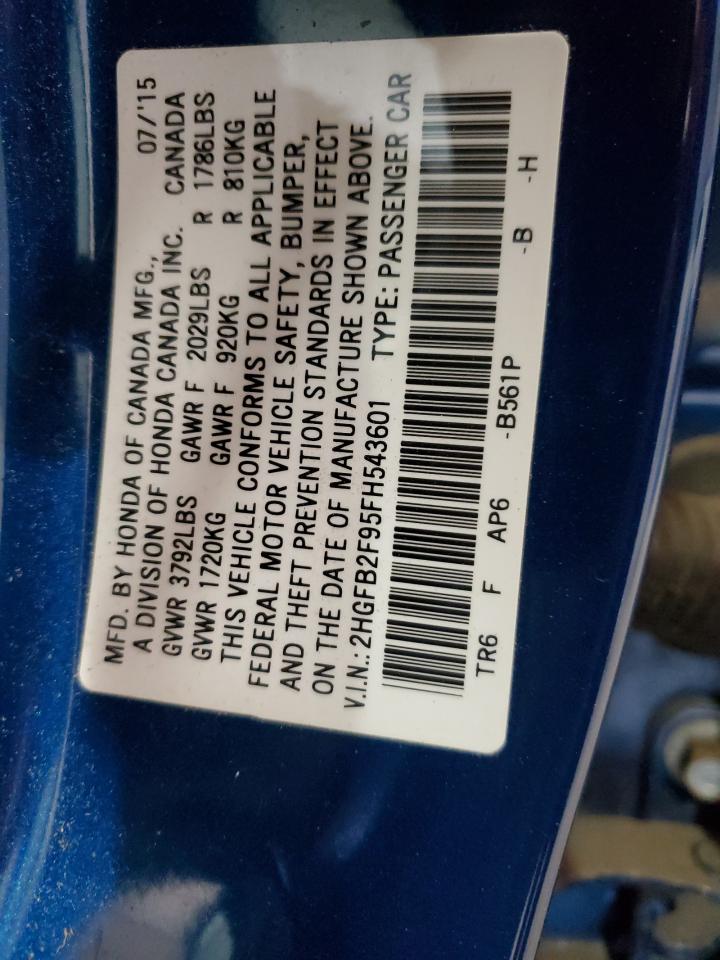 2015 Honda Civic - Image 13