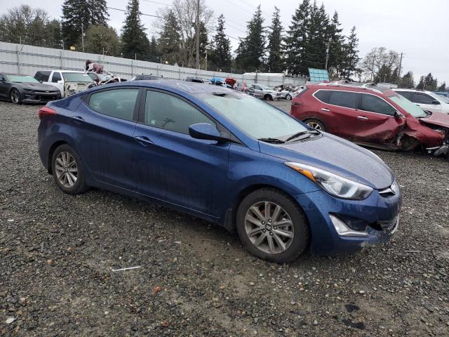  HYUNDAI ELANTRA 2016 Blue