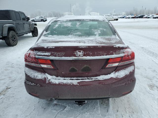  HONDA CIVIC 2013 Burgundy