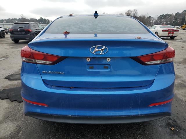  HYUNDAI ELANTRA 2018 Blue