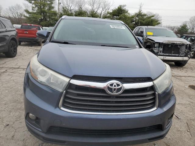 Parquets TOYOTA HIGHLANDER 2015 Blue