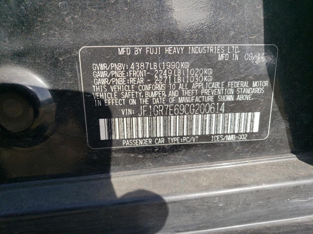 2012 Subaru WRX - Image 13