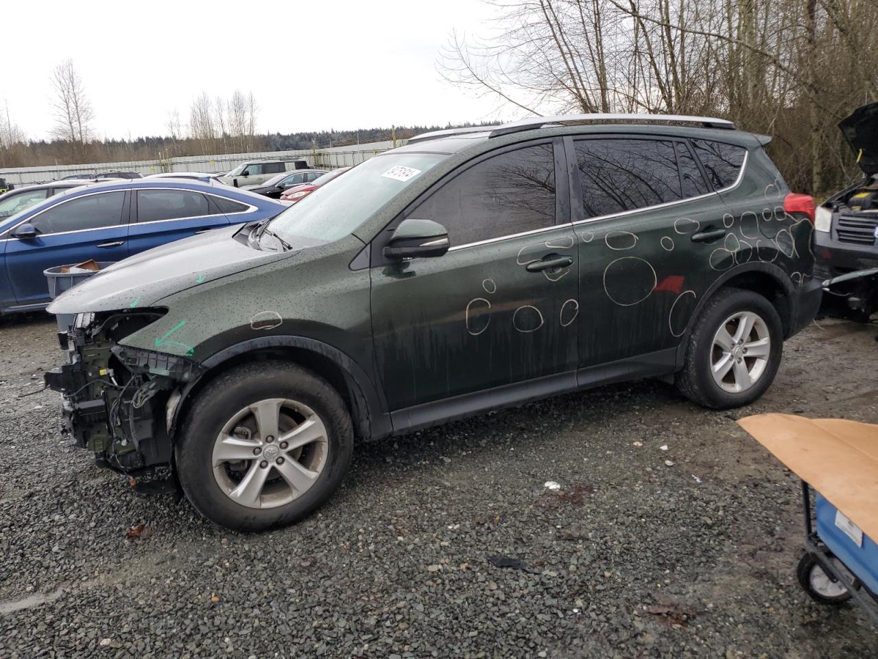 VIN 2T3RFREV1DW121765 2013 TOYOTA RAV4 no.1