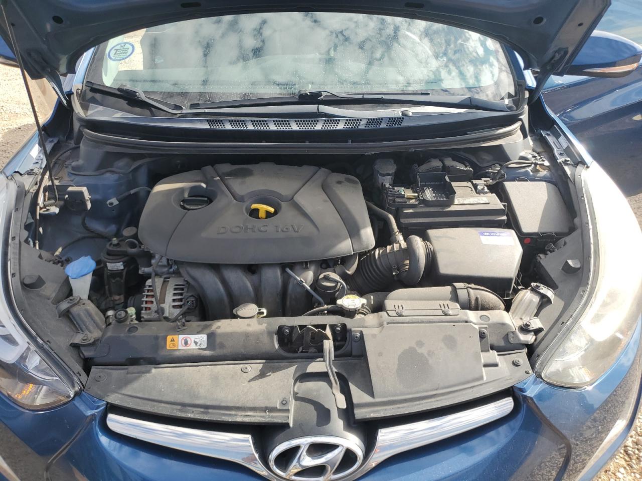 VIN KMHDH4AE5FU455256 2015 HYUNDAI ELANTRA no.11