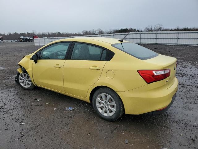  KIA RIO 2016 Yellow