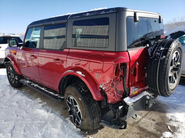  FORD BRONCO 2021 Красный