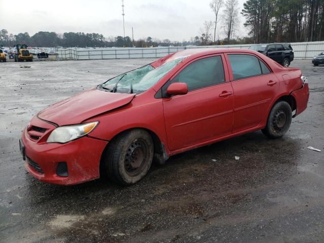  TOYOTA COROLLA 2012 Czerwony