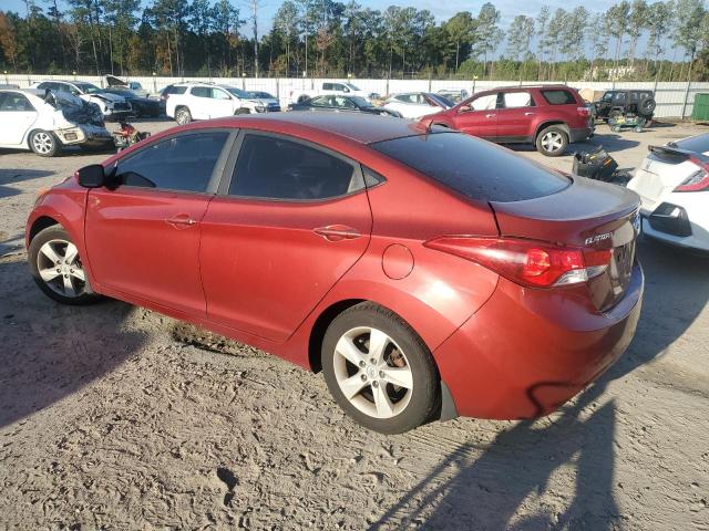 Sedans HYUNDAI ELANTRA 2012 Czerwony