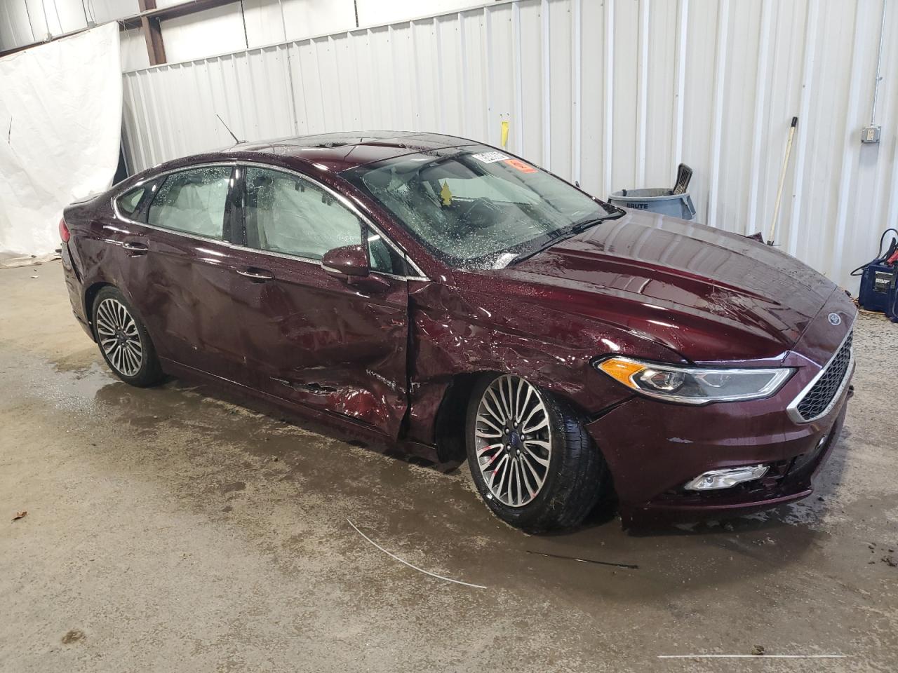 VIN 3FA6P0RU5JR134036 2018 FORD FUSION no.4