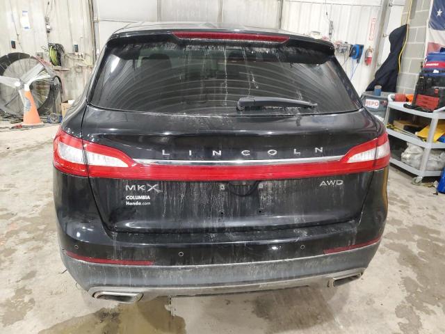  LINCOLN MKX 2016 Черный