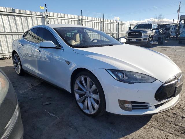 Хэтчбеки TESLA MODEL S 2013 Белый