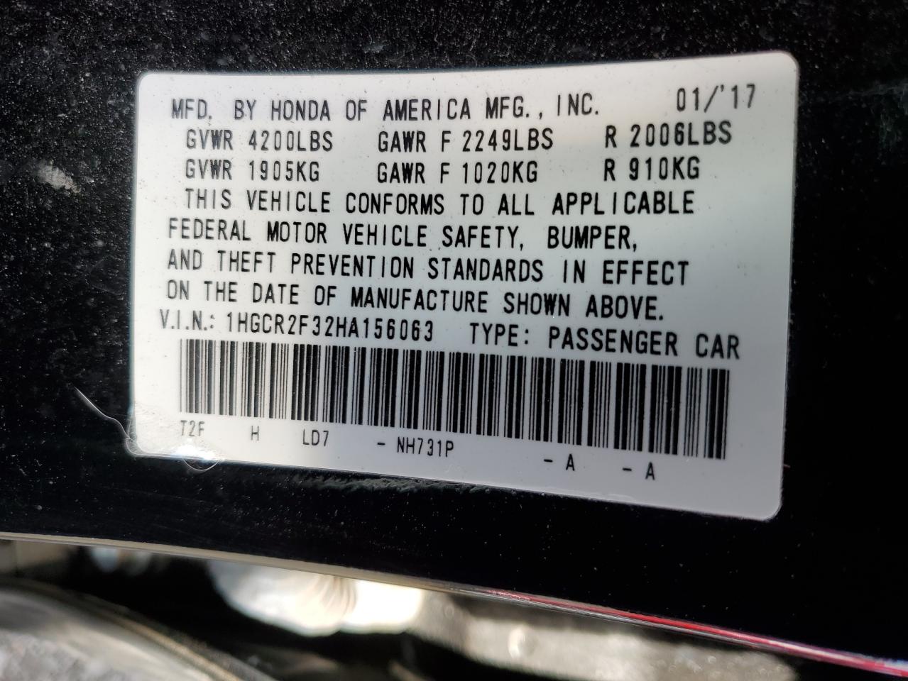 2017 Honda Accord - Image 12
