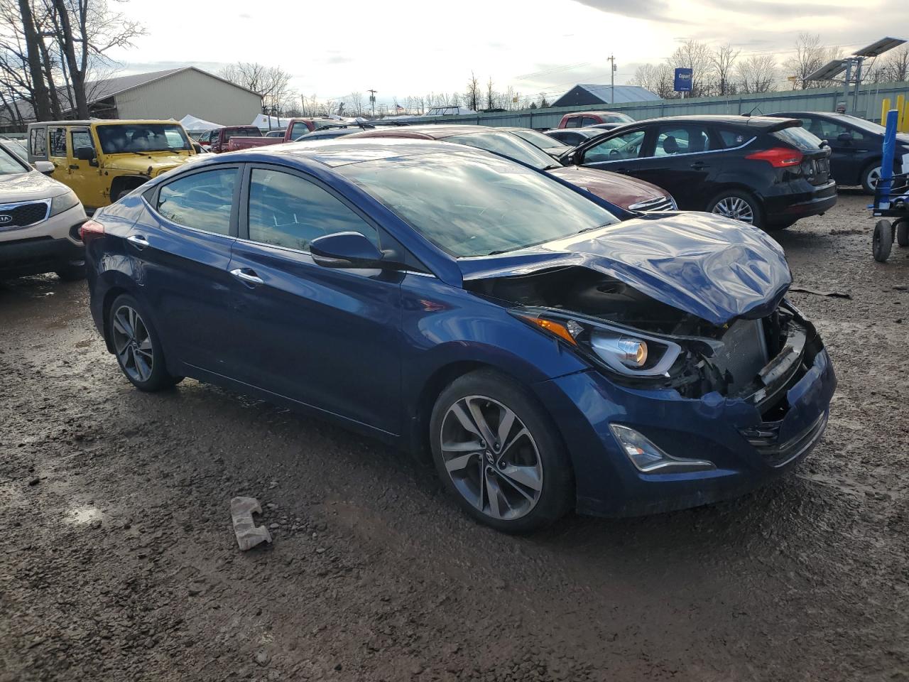 VIN 5NPDH4AE3FH578990 2015 HYUNDAI ELANTRA no.4