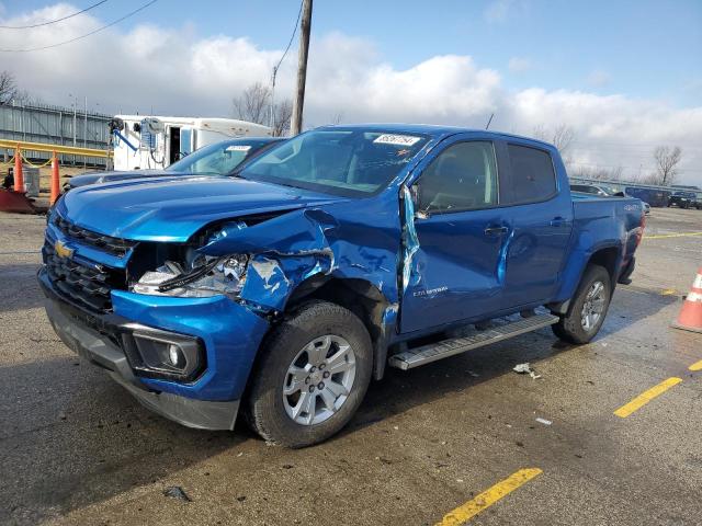  CHEVROLET COLORADO 2021 Синій