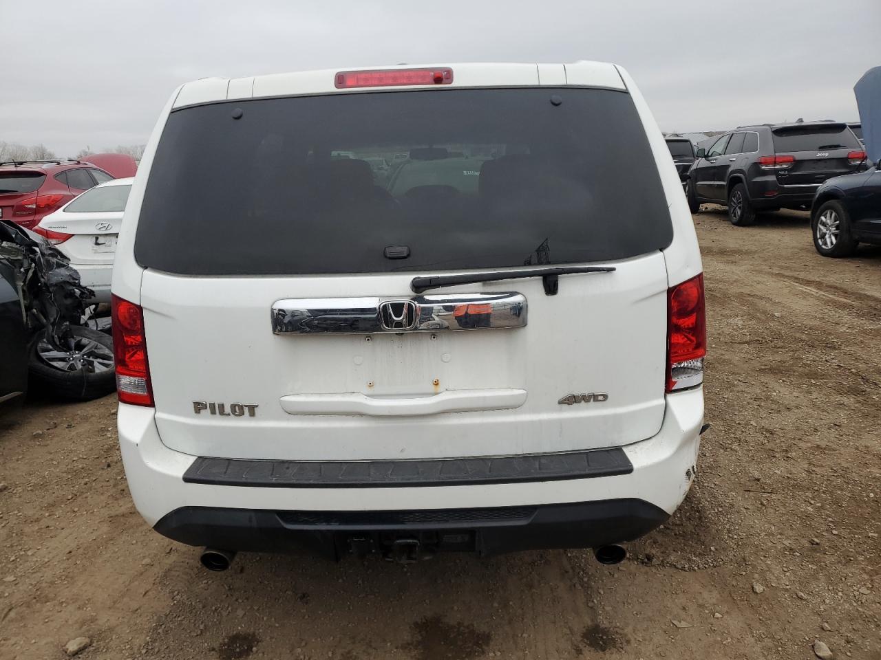 VIN 5FNYF4H54DB016296 2013 HONDA PILOT no.6