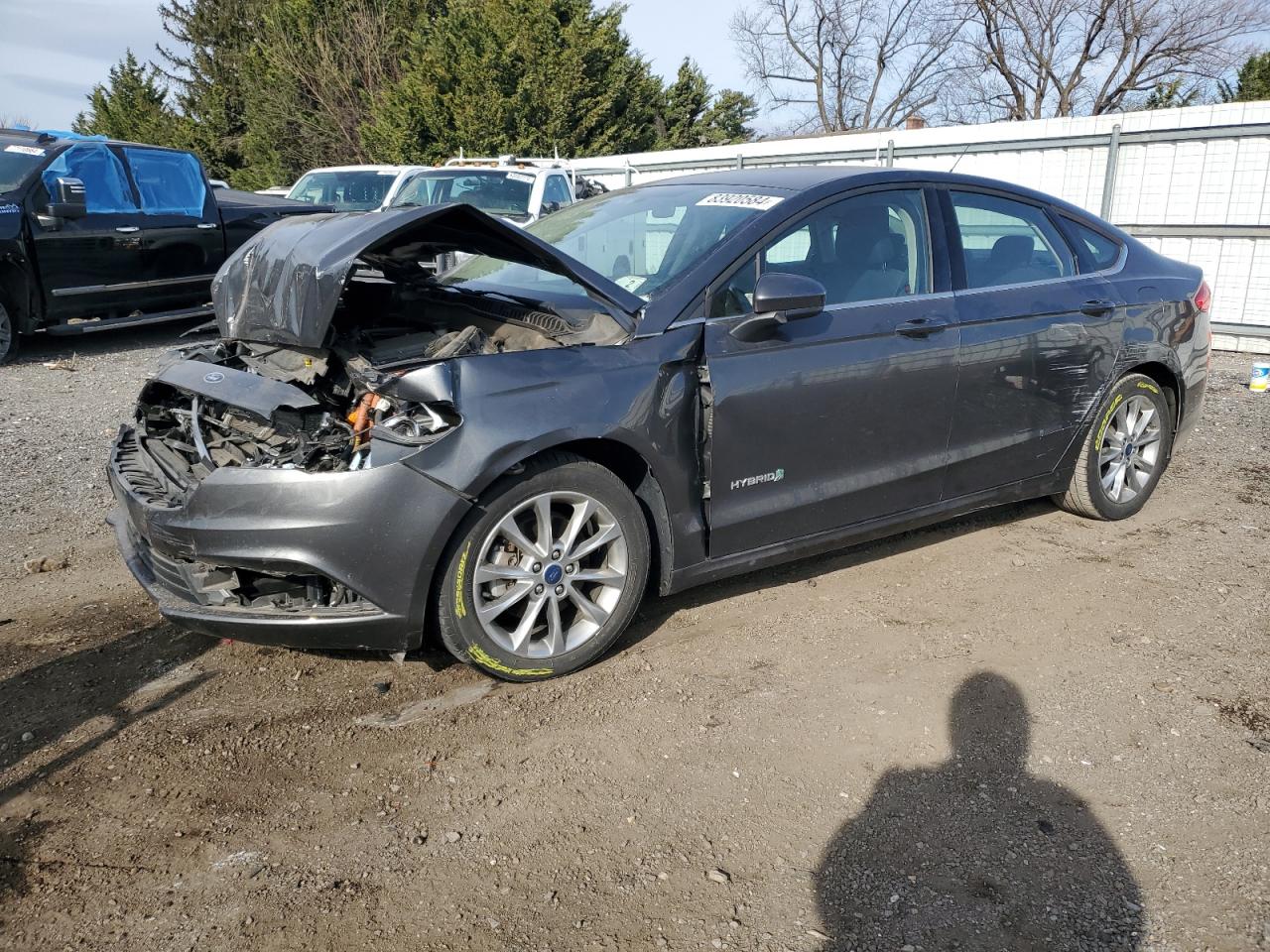 VIN 3FA6P0LU4HR324056 2017 FORD FUSION no.1