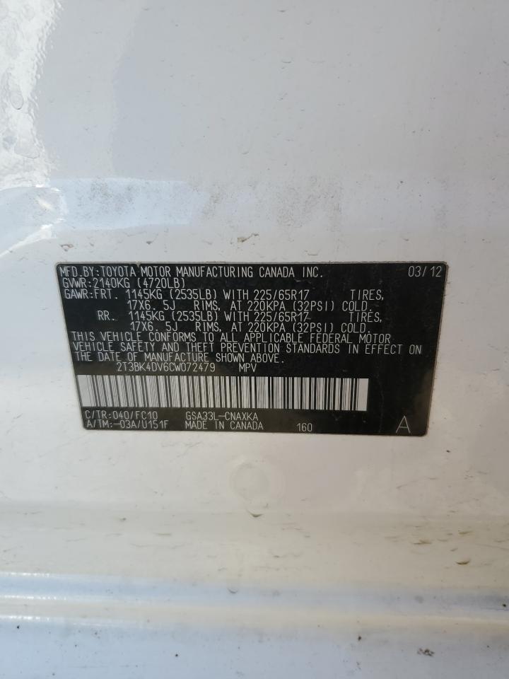 2012 Toyota RAV 4 - Image 13