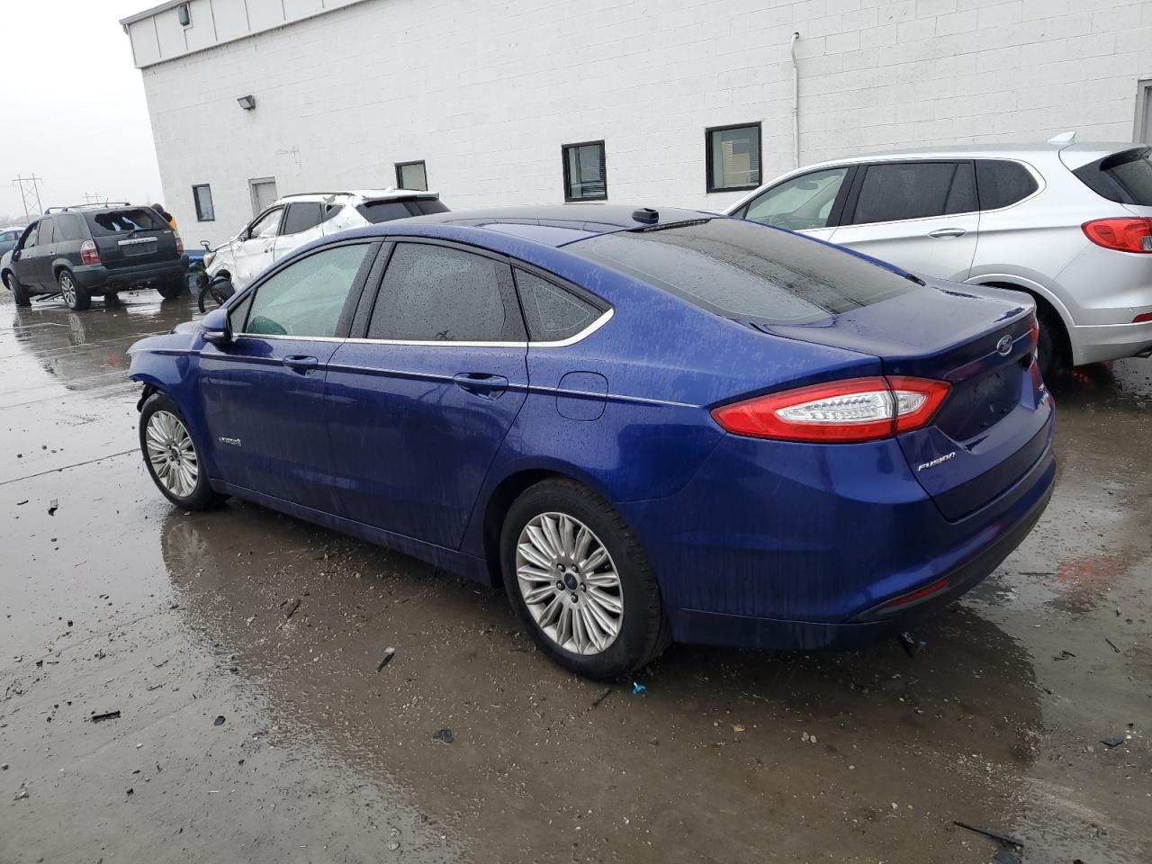 VIN 3FA6P0LU3ER136575 2014 FORD FUSION no.2