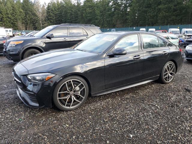  MERCEDES-BENZ C-CLASS 2022 Чорний