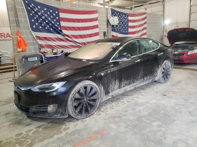  TESLA MODEL S 2016 Черный