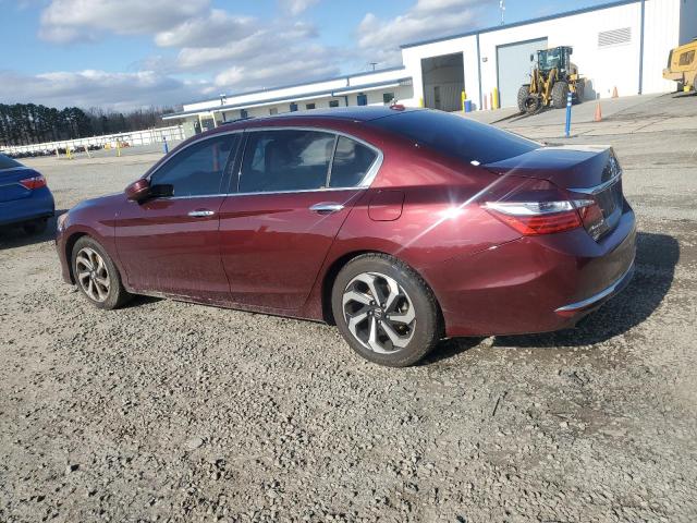  HONDA ACCORD 2016 Burgundy